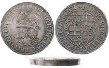 KÖLN ERZBISTUM
Gebhard Truchseß von Waldburg, 1577-1583. 2 1/2-facher Taler 1581 Prägung im erneuerten Rheinischen Münzverein (Vertrag von 1572), Vs....