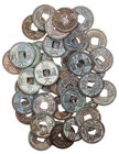 CHINA TANG-DYNASTIE, 618-907.
 Lot Käschmünzen Kai Yuan. 42 Stück meist ss-vz, vz