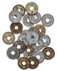 CHINA BEI SONG-DYNASTIE, 976-1126.
 Lot Käschmünzen Zhen Zong, 998-1022. 23 Stück meist ss-vz