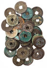 CHINA BEI SONG-DYNASTIE, 976-1126.
 Lot Käschmünzen Shen Zong, 1068-1085, Nian Hao: Xi Ning, 1068-1077, Zweier. 41 Stück meist ss