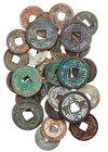 CHINA NAN SONG-DYNASTIE, 1127-1279.
 Lot Käschmünzen Gao Zong, 1127-1162; Xiao Zong, 1163-1190, noch ohne Jahresdatierungen (1127/1180), davon 8 Zwei...