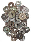 CHINA NAN SONG-DYNASTIE, 1127-1279.
 Lot Käschmünzen Li Zong, 1225-1264, Parole: Da Zong, 1225-1227; Nian Hao: Shao Ding, 1228-1233, mit Jahresdatier...