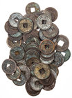 CHINA NAN SONG-DYNASTIE, 1127-1279.
 Lot Käschmünzen Li Zong, 1225-1264, Nian Hao: Chun Yu, 1241-1252, mit Jahresdatierungen. 69 Stück s-ss