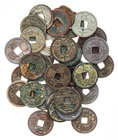 CHINA JIN-DYNASTIE, 1115-1234.
 Lot Käschmünzen 35 Stück meist ss, ss-vz