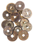 CHINA MING-REBELLEN, 1644-1682.
 Lot Käschmünzen 16 Stück meist ss