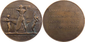 AUSBEUTE DEUTSCHLAND
Sankt Ingbert Bronzemedaille 1933 v. Paul-Marcel Dammann, bei Arthus Bertrand, Paris Auf die 200-Jahrfeier des Eisenwerks Sankt ...