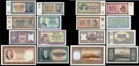 Czechoslovakia & Slovakia Lot of 8 Banknotes
AUNC/UNC