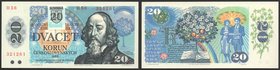 Slovakia 20 Korun 1988
P# 15; UNC; Stamp