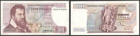 Belgium 100 Francs 1974
P# 134; № 2121 F 6335; UNC; "Lambert Lombard"