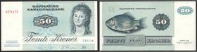 Denmark 50 Kroner 1992
P# 50; aUNC