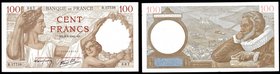 France 100 Francs 1941
P# 94; UNC-