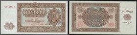 Germany Democratic Republic 100 Mark 1955 Replacement Note
#YA0146768; P# 21
