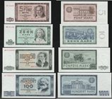 Germany Democratic Republic Lot of 4 Banknotes 1964
5 - 10 - 50 - 100 Mark; P# 22, 23, 25, 26