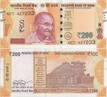 India 200 Rupees 2018
146x66mm; UNC