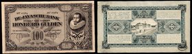Netherlands Indies 100 Gulden 1930
P# 73c; AUNC