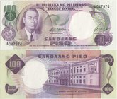 Philippines 100 Pesos 1969
P# 147(a); 160x67mm; UNC