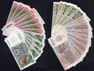 Russia - USSR Lot of 15 Banknotes 1992
200 Roubles (x5), 500 Roubles 1992 (x10); Nice Condition