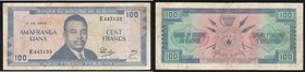 Burundi 100 Francs 1964
#E445133; P# 12a