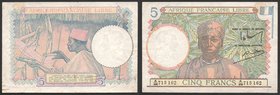 French Equatorial Africa 100 Francs 1941
P# 6; № 715162