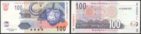 South Africa 100 Rand 2005
P# 131; № DV 3680818 D; UNC; Sign. Gill Marcus