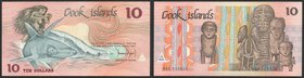 Cook Islands 10 Dollars 1987
P# 4; UNC