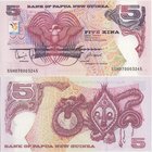 Papua New Guinea 5 Kina 2007 XIII South Pacific Games
P# 41; 147x73mm; UNC