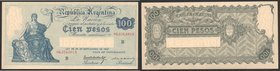 Argentina 100 Pesos 1926 UNC- RARE
P# 247b; № 06376091B
