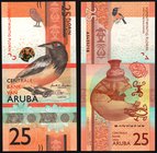 Aruba 25 Florins 2019
P# New; UNC