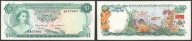 Bahamas 1 Dollar 1968 RARE!
P# 27; UNC; RARE!