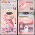 Bermuda 5 Dollars 2009
P# 58; UNC; Hybrid