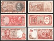 Chile Set of 3 Banknotes
UNC