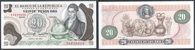 Colombia 20 Pesos 1983
P# 409; № 34826669; UNC