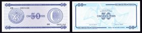 Cuba 50 Pesos ND
P# FX24; UNC