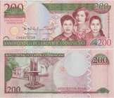 Dominican Republic 200 Pesos 2013
P# 185; 156x67mm; UNC