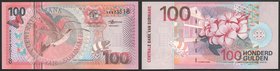 Suriname 100 Gulden 2000
P# 149; UNC