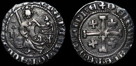 Cyprus Gross 1359 - 1369 (ND)
Crusader States, Lusignan Kingdom of Cyprus; Peter I; Silver, 4.65g; Mint Jerusalem