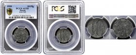 Danzig 10 Pfennig 1920 PCGS AU55
KM# Tn2; J. D1b; Zinc; Token Coinage
