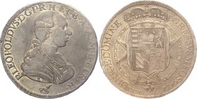 Italian States Tuscany Fransescone 10 Paoli 1790 SL
C# 24.5; DAV# 1518; Silver 27,11g.