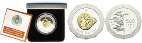Kazakhstan 500 Tenge 2007
KM# 89; Silver Proof; Mintage 5,000; The Gold of Nomads Series - Seal Ring; With Original Box & Certificate