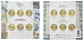 Czech Republic Set of 6 New Commemorative 20 Koruna
20 Korun 2018-2019; T.G. Masaryk, M.R. Štefánik, Edvard Beneš, V. Pospíšil, A. Rašín, K. Engliš; ...