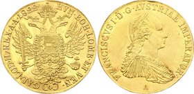Austria 4 Ducat 1822 A - Wien
KM# 2178; Gold (.986) 13.81g; Franz II