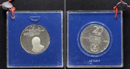 Germany Democratic Republic 20 Mark 1981 PROOF
KM# 83; Jaeger# 1579; Silver; Death of vom Stein - 150th Anniversary; Original Package