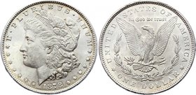 United States Morgan Dollar 1878
KM# 110; Reverse of 1879; Silver; "Morgan Dollar"; UNC