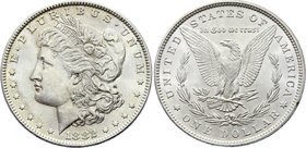 United States Morgan Dollar 1882
KM# 110; Silver; "Morgan Dollar"; UNC