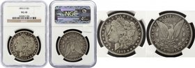 United States Morgan Dollar 1893 O NGC VG10
KM# 110; NGC VG10. Rare date!
