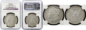 United States Morgan Dollar 1894 NGC VF
KM# 110; NGC VF Details. Extremely Rare date - VF20 is 1550$ in Krause! Mintage is 110972.