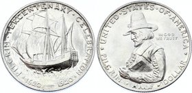 United States Half Dollar 1920 Landing of Pilgrims at Plymouth, Massachusett
KM# 147; Silver; Landing of Pilgrims at Plymouth, Massachusetts; UNC wit...