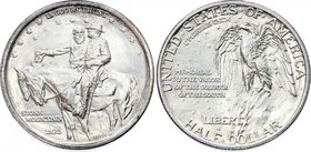 United States Half Dollar 1925 Stone Mountain Memorial
KM# 157; Silver; Stone Mountain Memorial; UNC