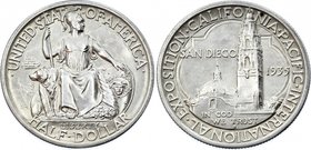 United States Half Dollar 1935 S San Diego - Pacific International Exposition
KM# 171; Silver; Mintage 70.132; San Diego - Pacific International Expo...