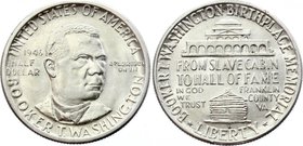 United States Half Dollar 1935 D Rare! Booker T. Washington
KM# 198; Silver; Mintage 7.004; Booker T. Washington; UNC